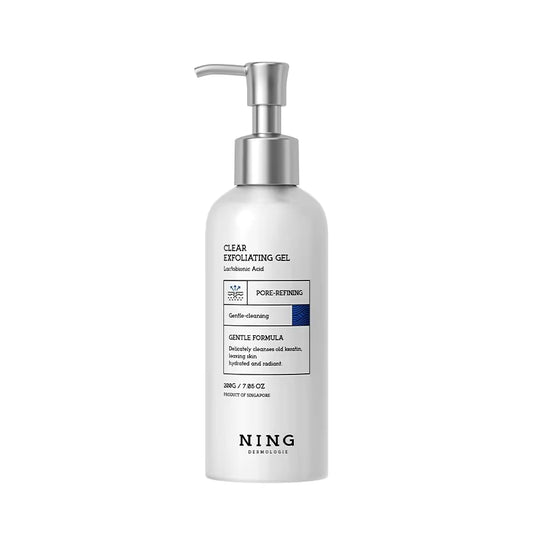Exfoliating Gel Face：Peeling Gentle Deep Cleaning Dead Skin Remover Brightening Hydrating Niacinamide Pore Refining 200G