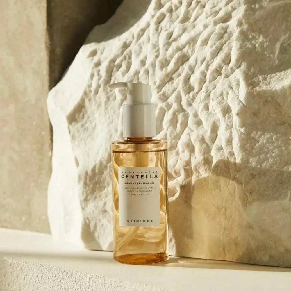 Korean Centella Non-Irritating Facial Cleansing Oil - Removes Makeup Purifies Shrinks Pores Deeply Nourishes Skin Skincare